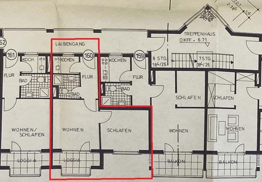 Prodej bytu 2+1 38 m², Grebensteiner Straße 14, Kassel, Hessen Prodej bytu 2+1 38 m², Grebensteiner Straße 14, Kassel, Hessen
