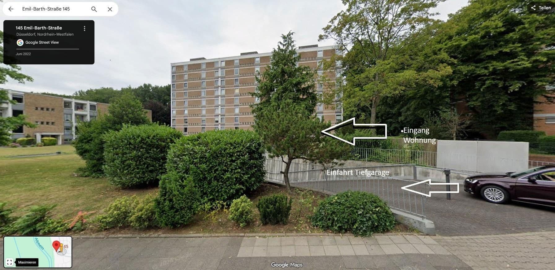 Prodej bytu 3+kk 77 m², Emil-Barth-Strasse 145, Düsseldorf-Garath, Severní Porýní-Vestfálsko Prodej bytu 3+kk 77 m², Emil-Barth-Strasse 145, Düsseldorf-Garath, Severní Porýní-Vestfálsko