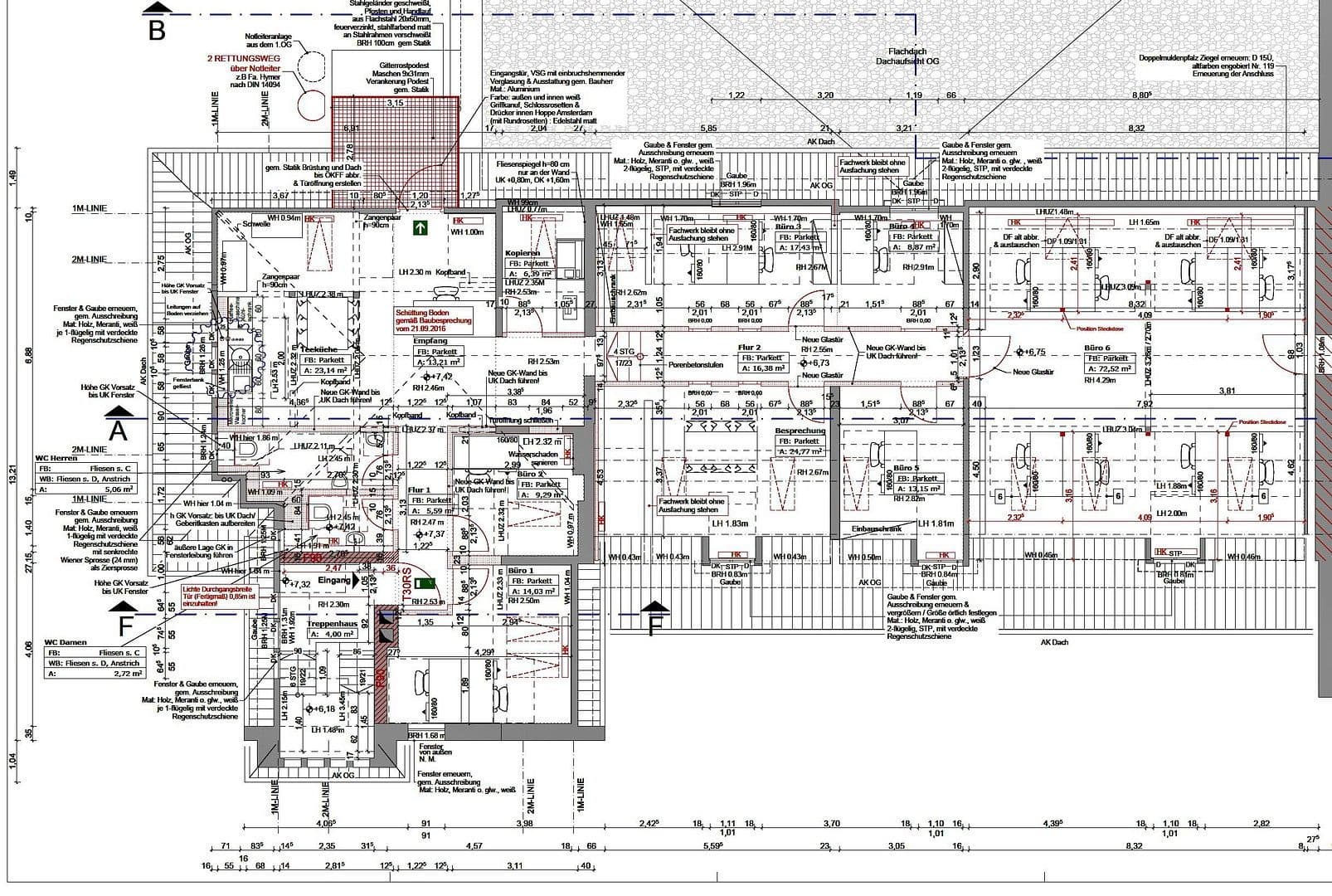 Pronájem kanceláře 235 m², Bergerstraße 35, Witten, Severní Porýní-Vestfálsko Pronájem kanceláře 235 m², Bergerstraße 35, Witten, Severní Porýní-Vestfálsko