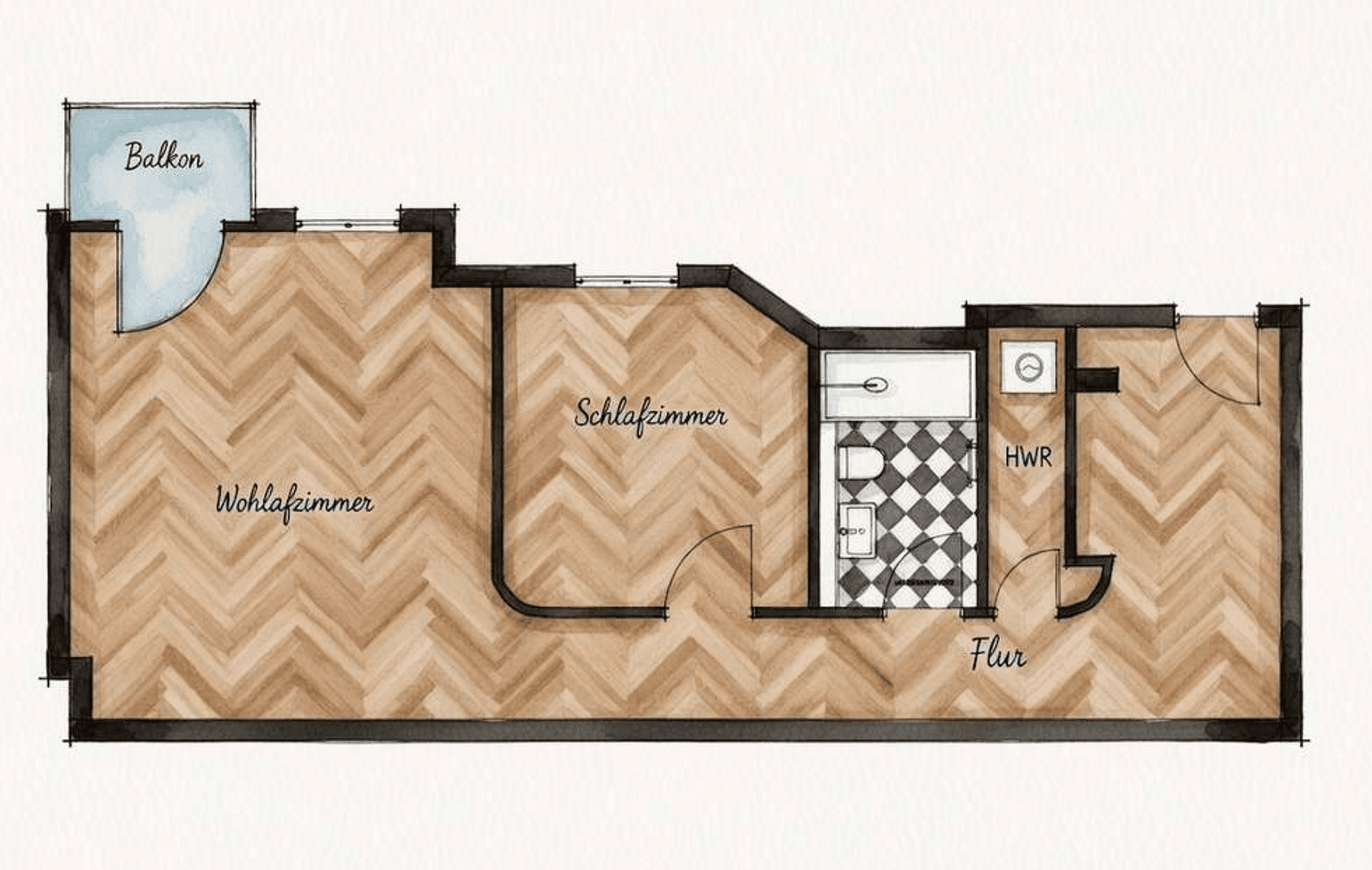Prodej bytu 2+1 65 m², Berlin, Berlín Prodej bytu 2+1 65 m², Berlin, Berlín