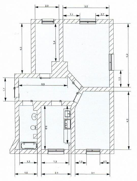 Prodej bytu 3+1 62 m², Fiedlerstr. 10, Budyšín, Sasko Prodej bytu 3+1 62 m², Fiedlerstr. 10, Budyšín, Sasko