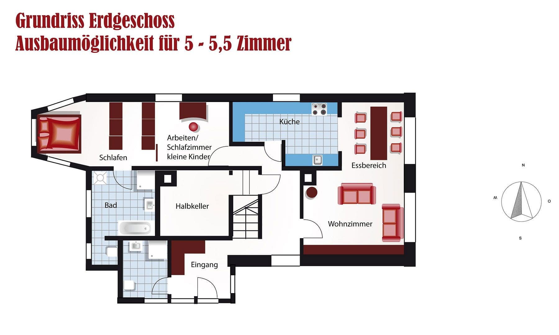 Prodej domu 98 m², pozemek 983 m², Markkleeberg, Sasko Prodej domu 98 m², pozemek 983 m², Markkleeberg, Sasko