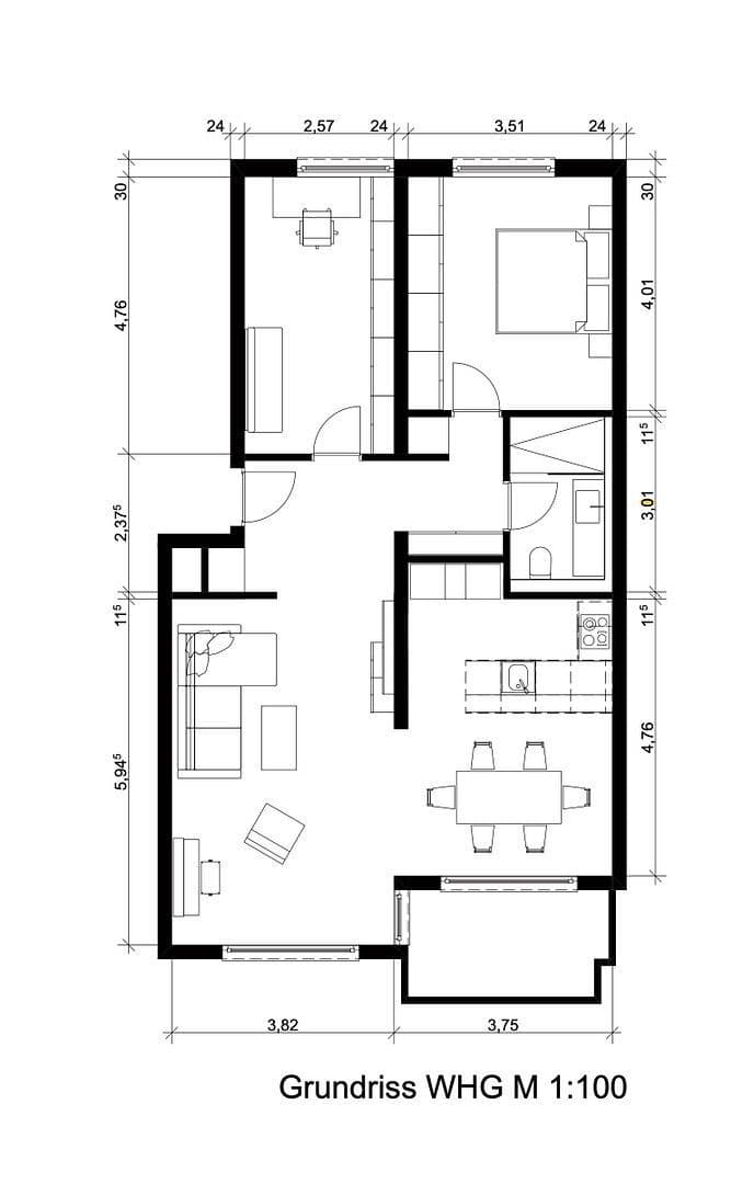 Prodej bytu 3+kk 82 m², Robert-Stolz-Str., Neu-Ulm, Bavorsko Prodej bytu 3+kk 82 m², Robert-Stolz-Str., Neu-Ulm, Bavorsko