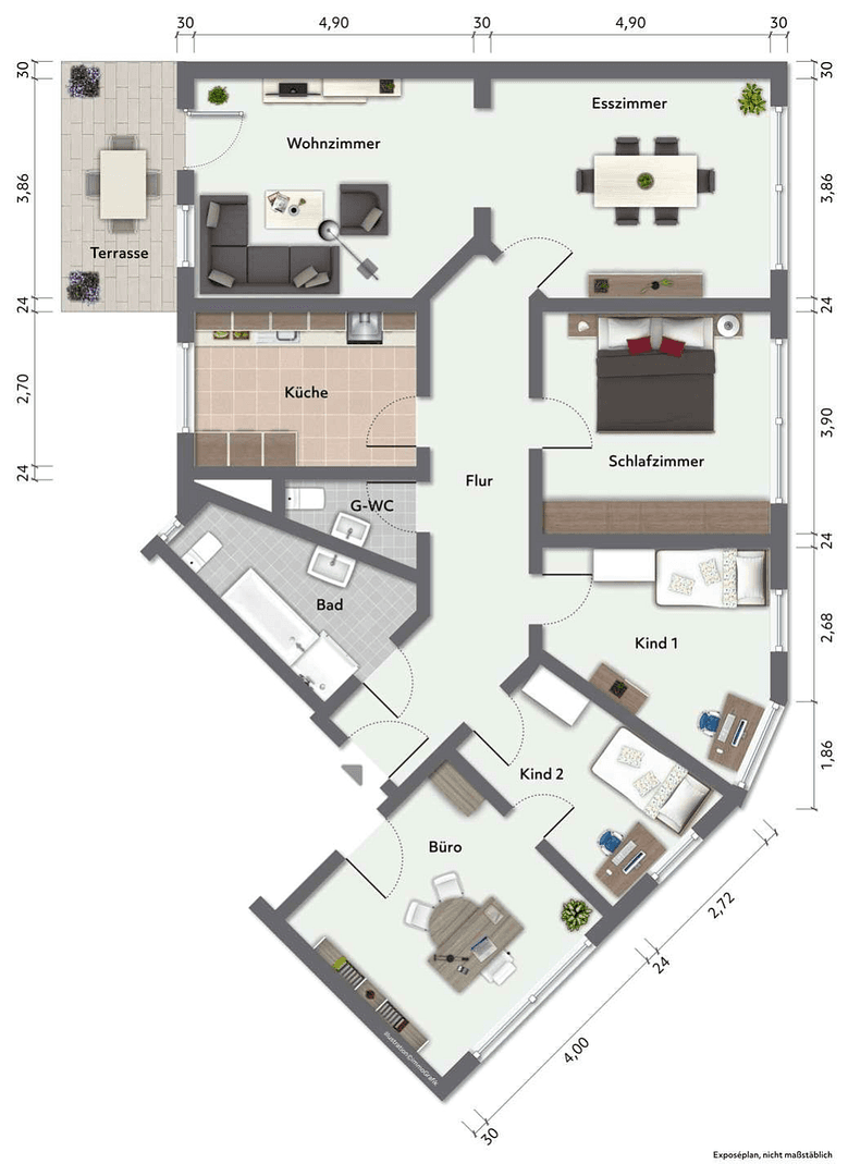 Pronájem bytu 6+1 134 m², Sedanplatz 5, Lage, Severní Porýní-Vestfálsko Pronájem bytu 6+1 134 m², Sedanplatz 5, Lage, Severní Porýní-Vestfálsko