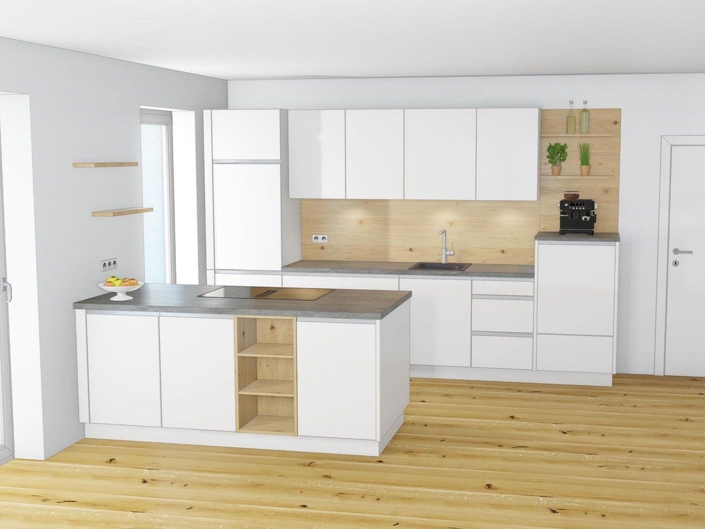 Pronájem bytu 3+1 87 m², Ruselbergstraße 63, Deggendorf, Bavorsko Pronájem bytu 3+1 87 m², Ruselbergstraße 63, Deggendorf, Bavorsko