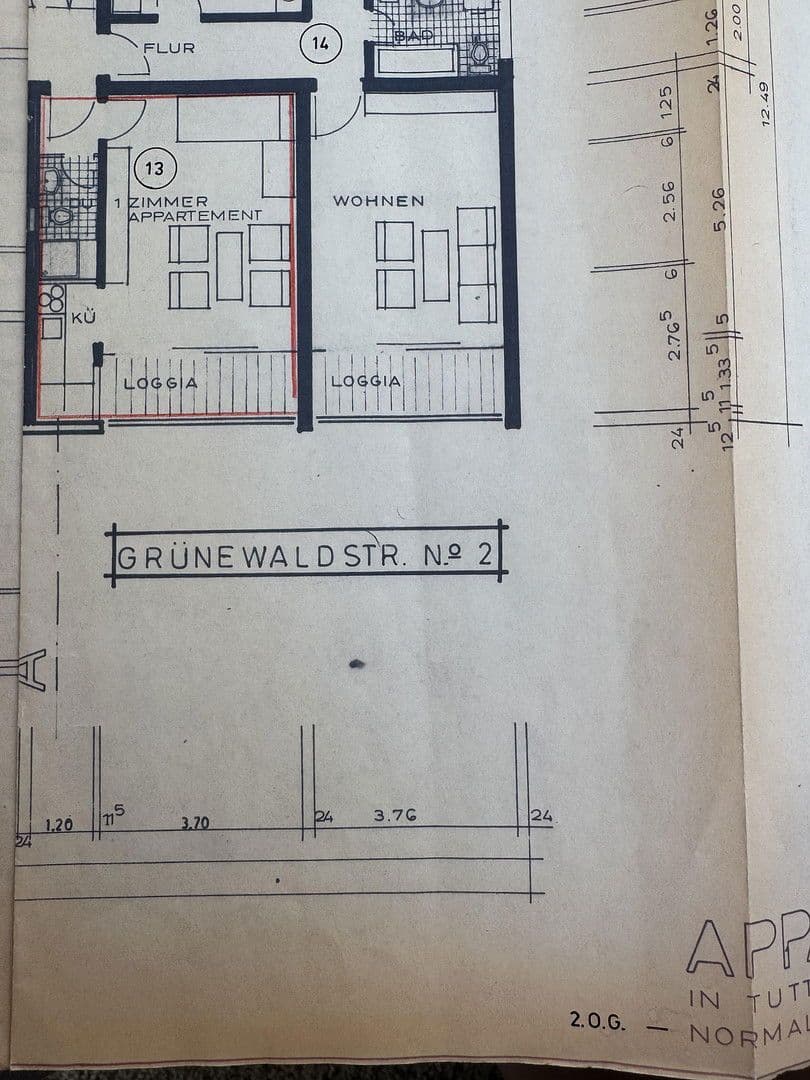 Pronájem bytu 1+1 29 m², Grünewaldstr. 2, Tuttlingen, Bádensko-Württembersko Pronájem bytu 1+1 29 m², Grünewaldstr. 2, Tuttlingen, Bádensko-Württembersko