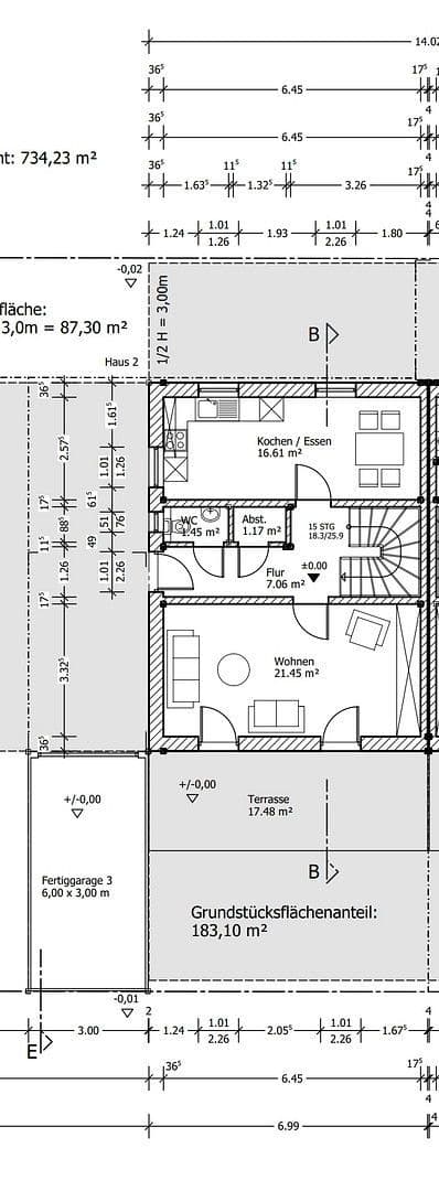 Pronájem domu 130 m², pozemek 200 m², Asamstr. 44a, Ingolstadt, Bavorsko Pronájem domu 130 m², pozemek 200 m², Asamstr. 44a, Ingolstadt, Bavorsko