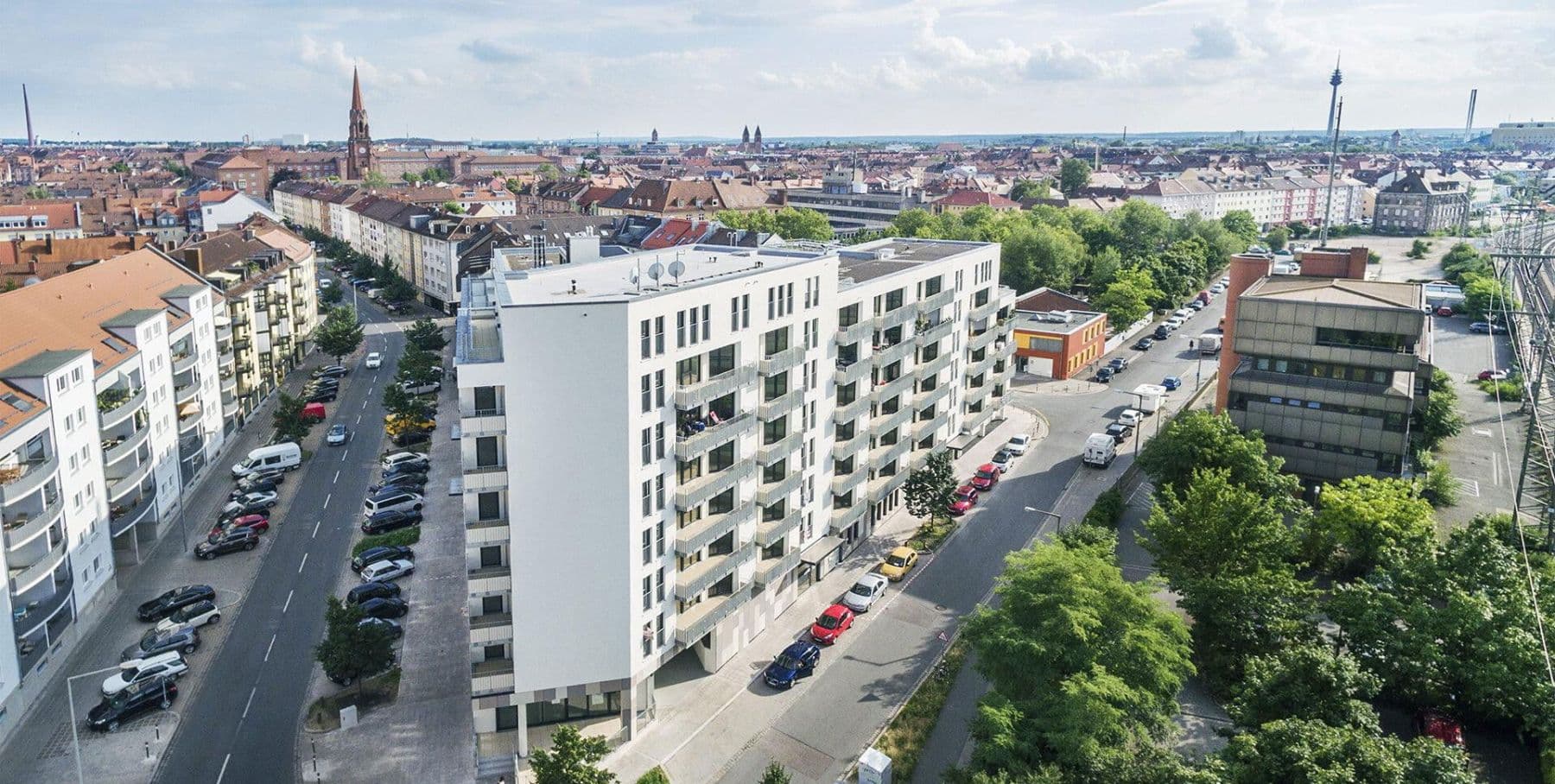 Pronájem bytu 1+kk 51 m², Tunnelstraße 22, Nürnberg, Bavorsko Pronájem bytu 1+kk 51 m², Tunnelstraße 22, Nürnberg, Bavorsko
