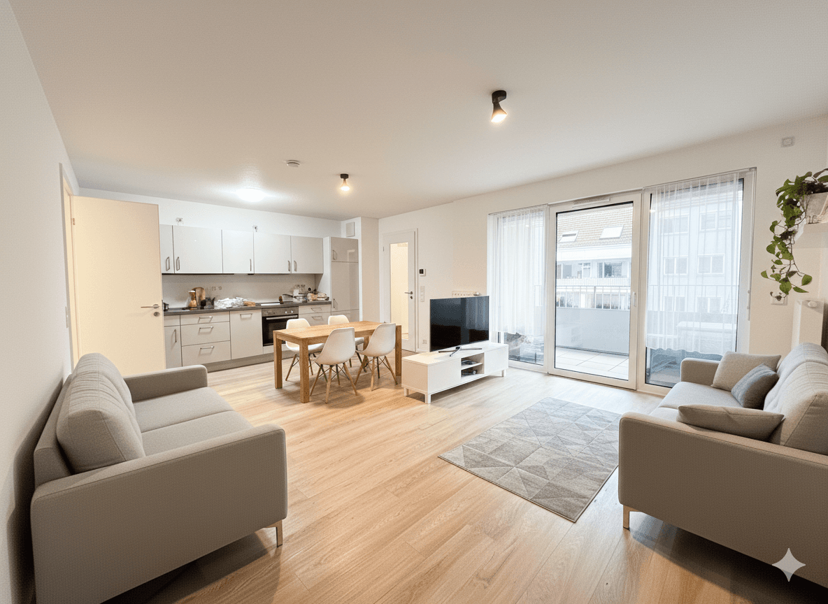 Pronájem bytu 1+kk 51 m², Tunnelstraße 22, Nürnberg, Bavorsko Pronájem bytu 1+kk 51 m², Tunnelstraße 22, Nürnberg, Bavorsko