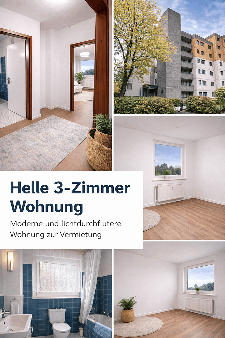 Pronájem bytu 3+kk 76 m², Schmiedestraße 13, Herford, Severní Porýní-Vestfálsko Pronájem bytu 3+kk 76 m², Schmiedestraße 13, Herford, Severní Porýní-Vestfálsko