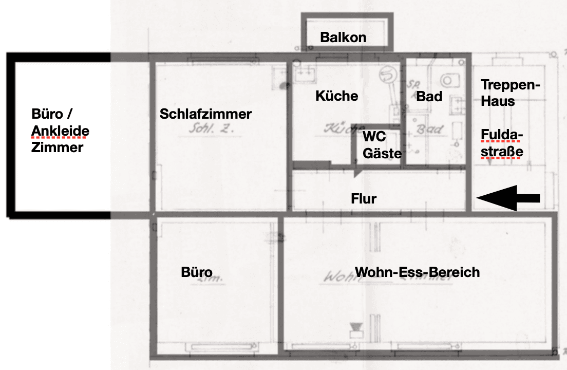 Pronájem bytu 4+1 110 m², Fuldastraße 21, Duisburg, Severní Porýní-Vestfálsko Pronájem bytu 4+1 110 m², Fuldastraße 21, Duisburg, Severní Porýní-Vestfálsko