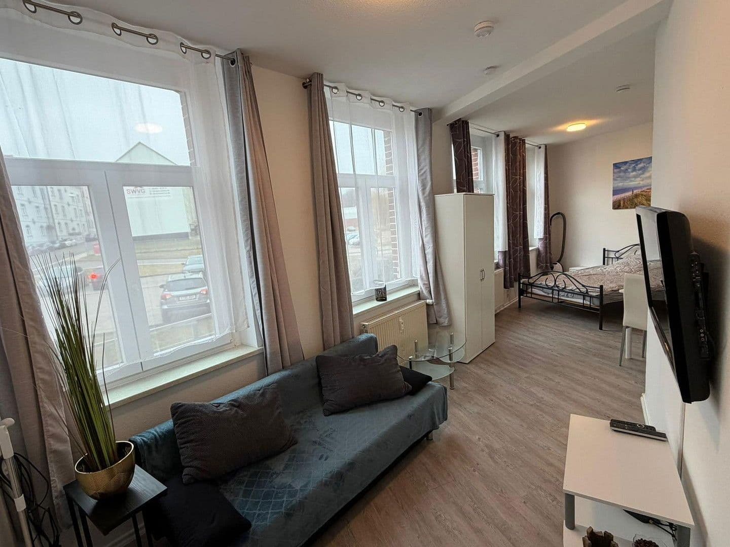 Pronájem bytu 1+1 40 m², Poststr.16, Meerane, Sasko Pronájem bytu 1+1 40 m², Poststr.16, Meerane, Sasko