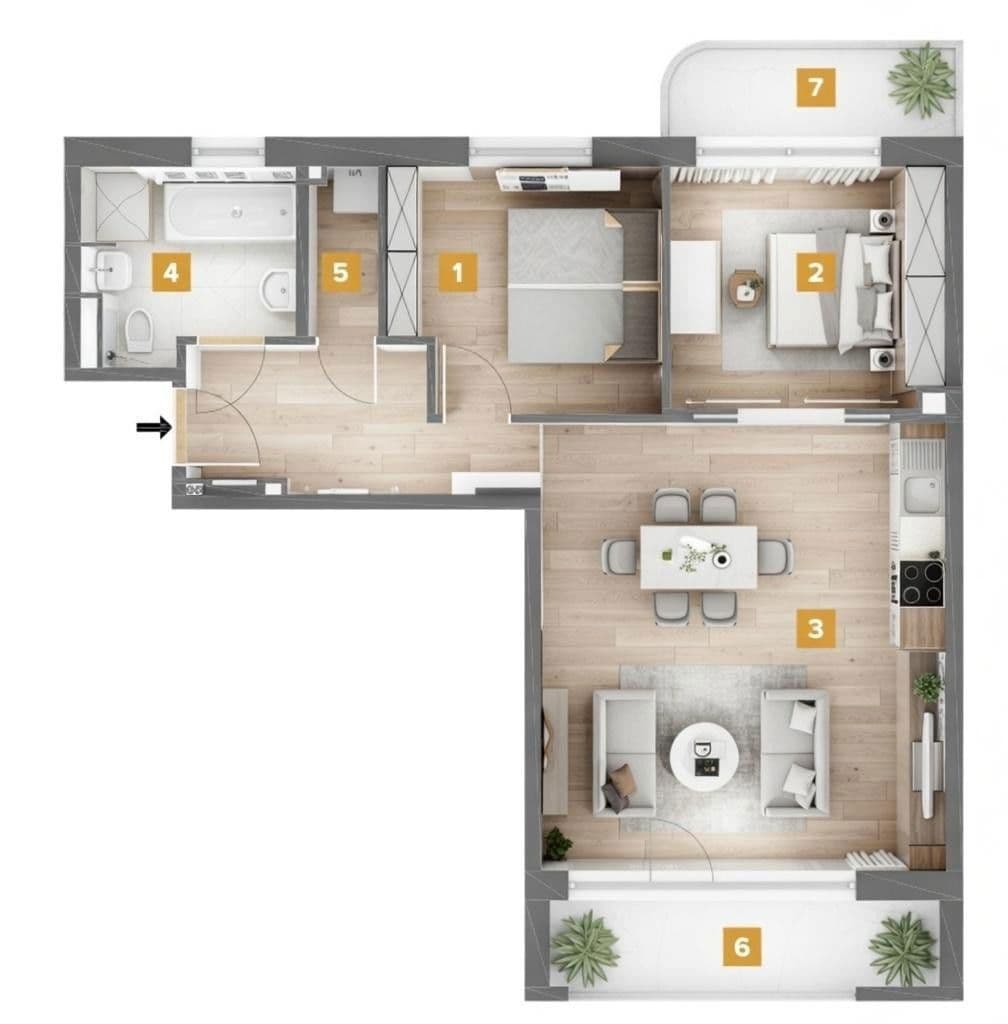 Prodej bytu 3+1 72 m², Hohenstaufenstraße 9, Berlin, Berlín Prodej bytu 3+1 72 m², Hohenstaufenstraße 9, Berlin, Berlín
