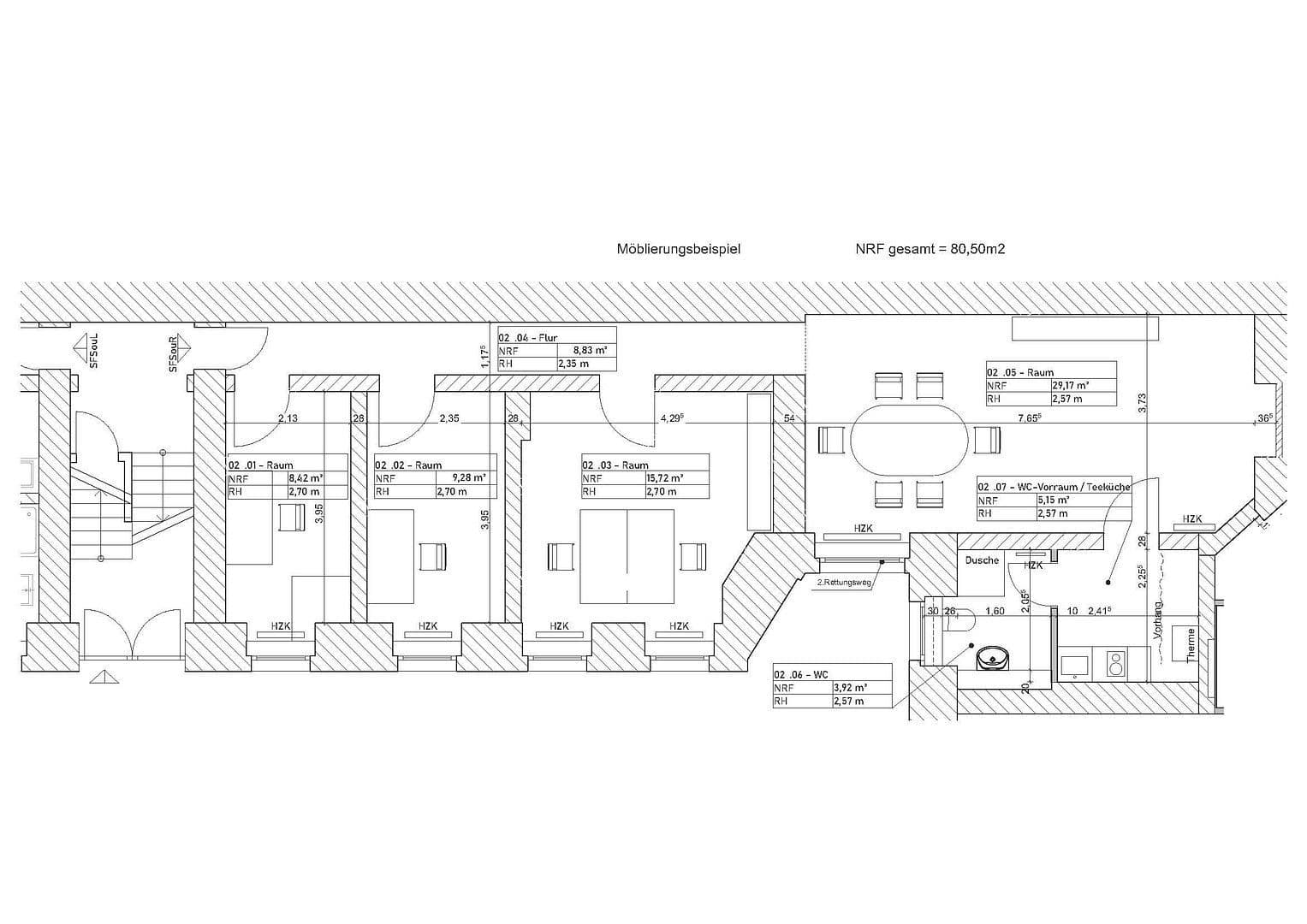 Pronájem kanceláře 81 m², Berlin, Berlín Pronájem kanceláře 81 m², Berlin, Berlín