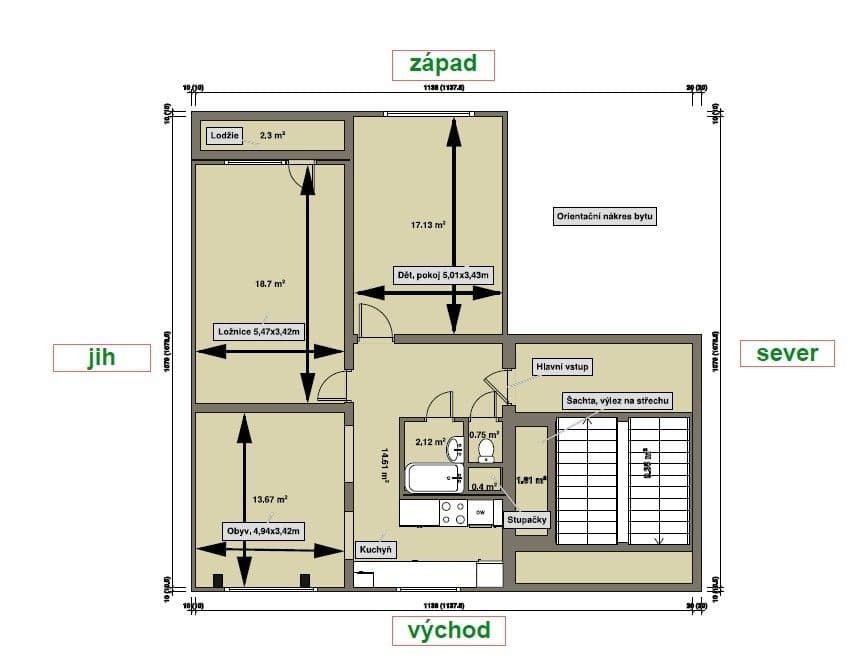 Prodej bytu 3+kk 69 m², třída Svobody, Zlín, Zlínský kraj Prodej bytu 3+kk 69 m², třída Svobody, Zlín, Zlínský kraj
