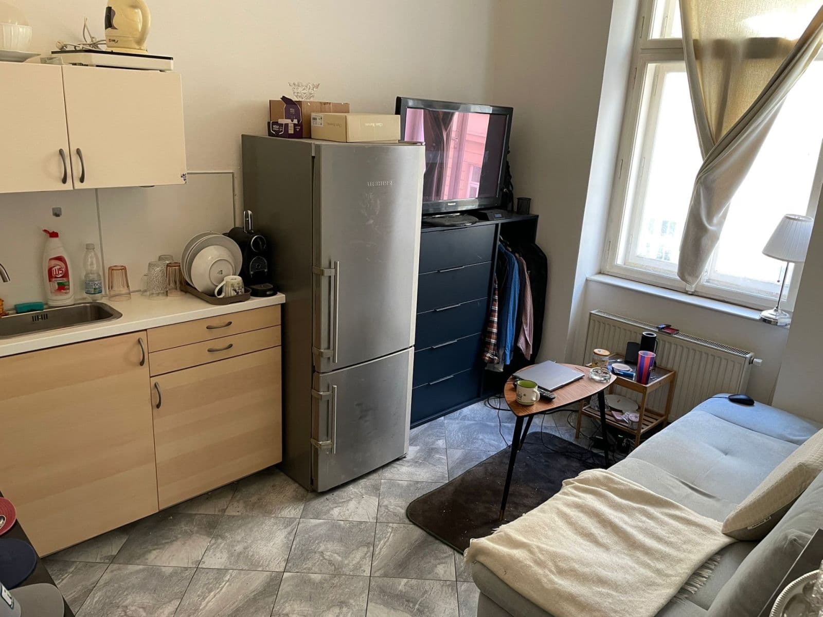 Pronájem bytu 1+kk 17 m², Umělecká, Praha, Praha Pronájem bytu 1+kk 17 m², Umělecká, Praha, Praha