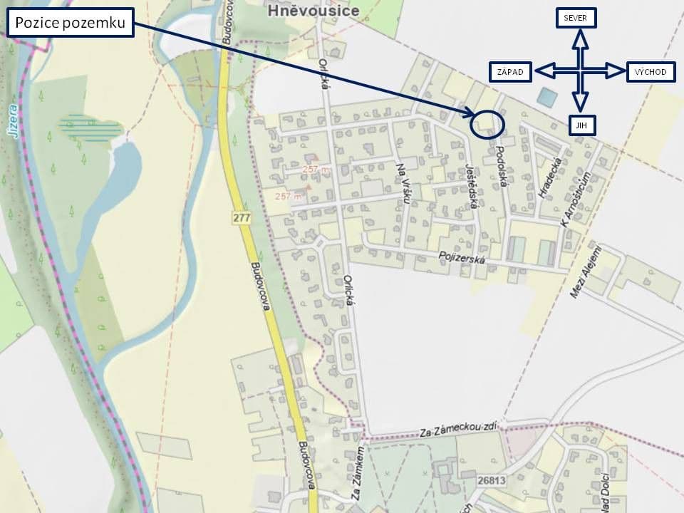 Prodej pozemku 601 m², Mnichovo Hradiště, Středočeský kraj Prodej pozemku 601 m², Mnichovo Hradiště, Středočeský kraj