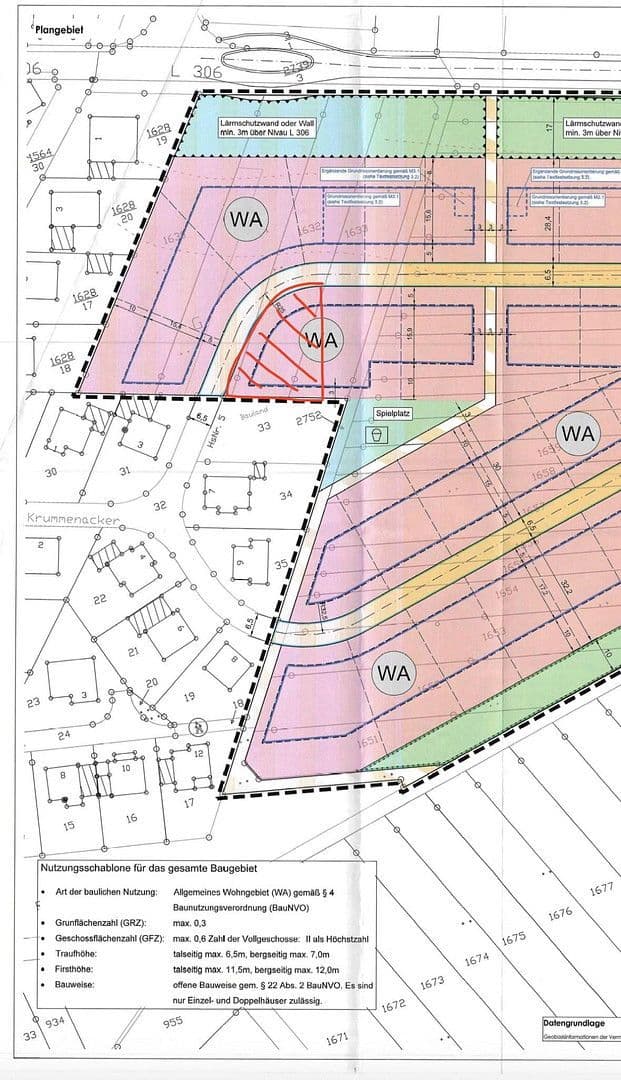 Prodej pozemku 700 m², Am Hochwald 4, Nauort, Porýní-Falc Prodej pozemku 700 m², Am Hochwald 4, Nauort, Porýní-Falc