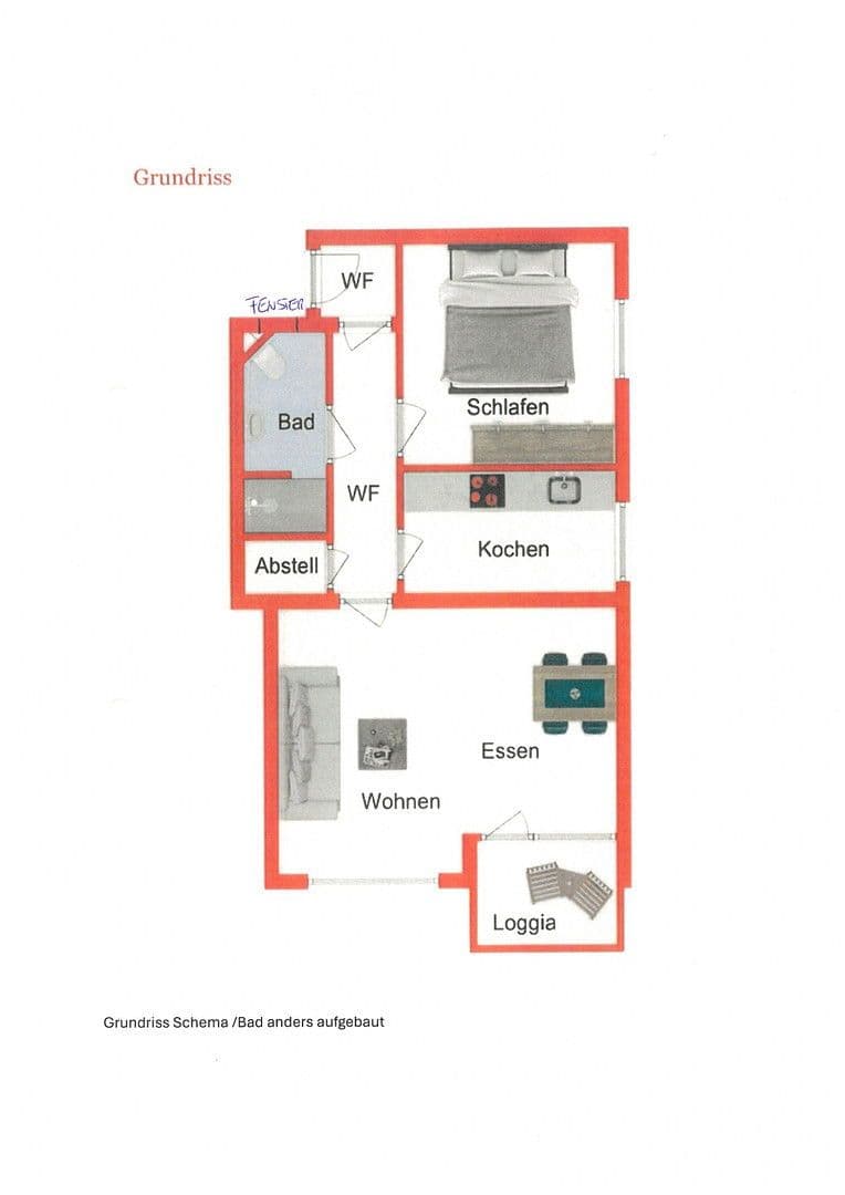 Prodej bytu 2+1 55 m², Grömitz, Šlesvicko-Holštýnsko Prodej bytu 2+1 55 m², Grömitz, Šlesvicko-Holštýnsko