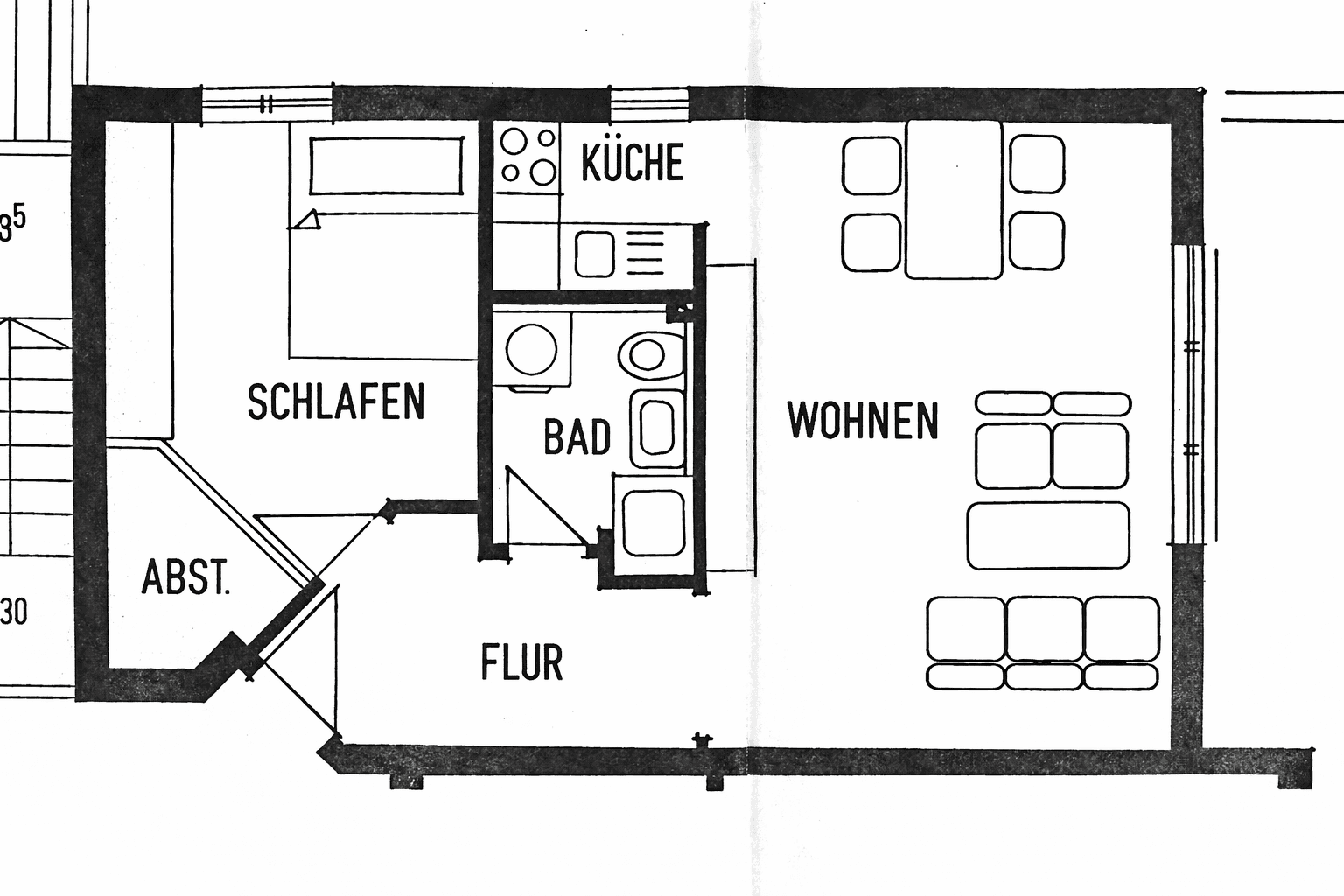 Pronájem bytu 2+1 46 m², Hohoffstraße 9b, Paderborn, Severní Porýní-Vestfálsko Pronájem bytu 2+1 46 m², Hohoffstraße 9b, Paderborn, Severní Porýní-Vestfálsko