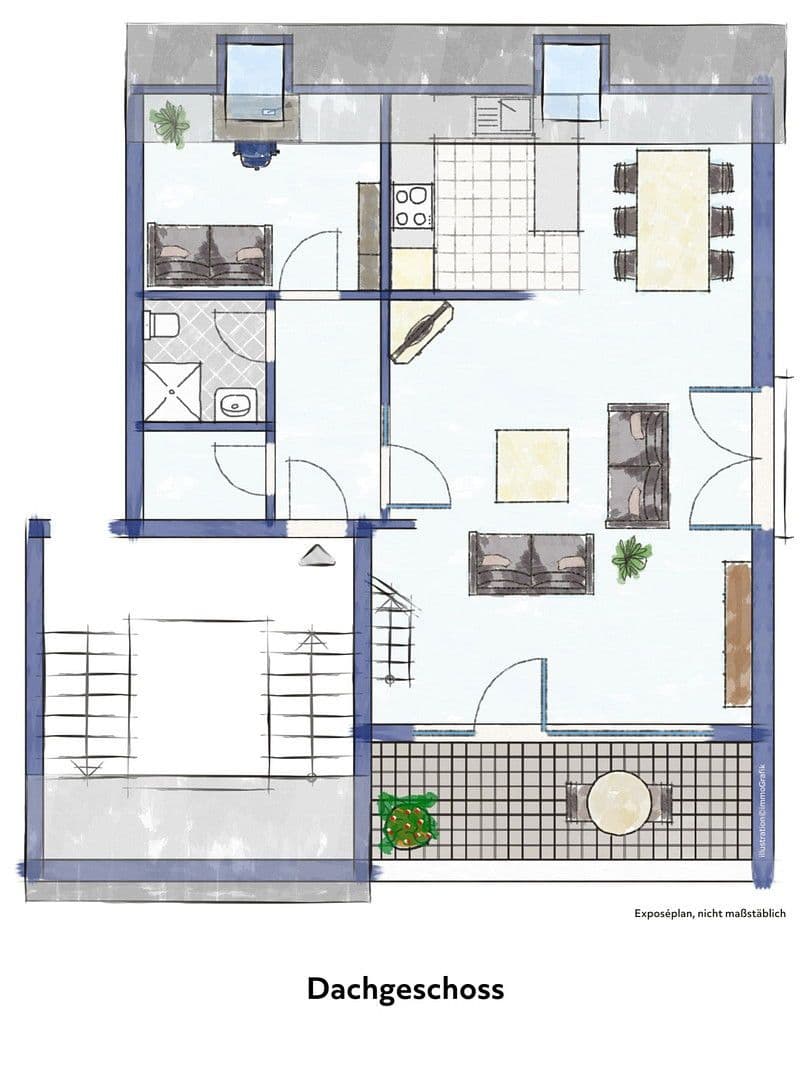 Pronájem bytu 2+1 81 m², Bad Honnef, Severní Porýní-Vestfálsko Pronájem bytu 2+1 81 m², Bad Honnef, Severní Porýní-Vestfálsko