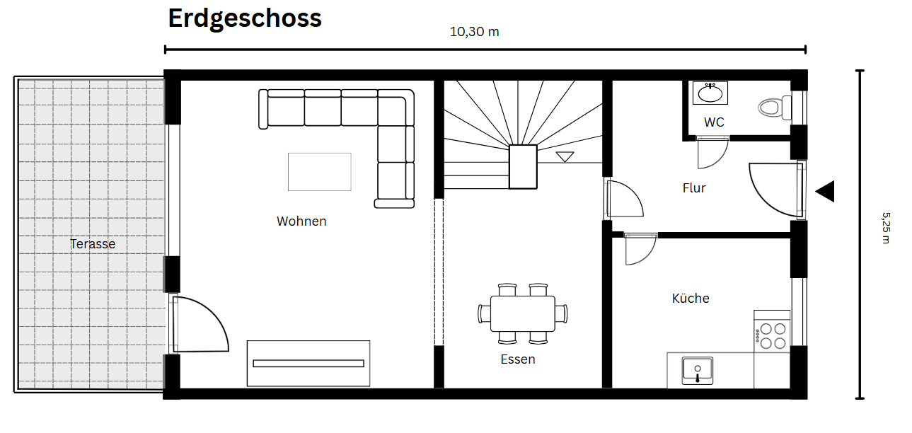 Pronájem domu 137 m², pozemek 150 m², München, Bavorsko Pronájem domu 137 m², pozemek 150 m², München, Bavorsko