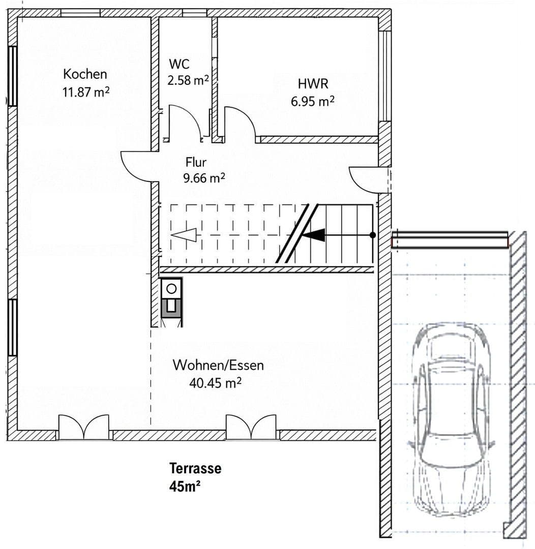 Pronájem domu 141 m², pozemek 500 m², Rosenheim, Bavorsko Pronájem domu 141 m², pozemek 500 m², Rosenheim, Bavorsko