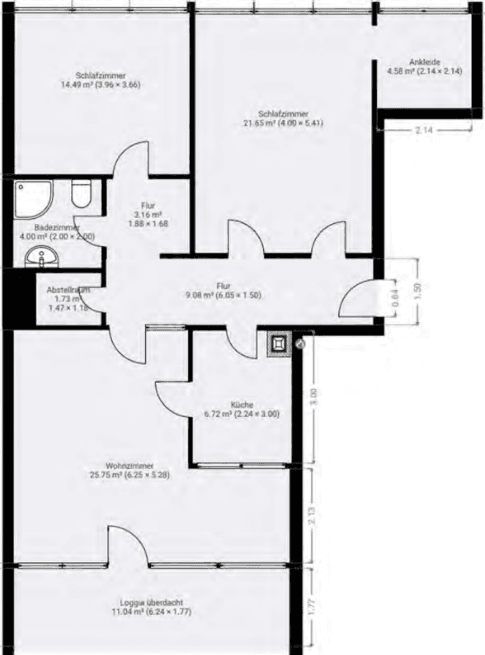 Pronájem bytu 3+kk 96 m², Schwertstraße 65, Krefeld, Severní Porýní-Vestfálsko Pronájem bytu 3+kk 96 m², Schwertstraße 65, Krefeld, Severní Porýní-Vestfálsko