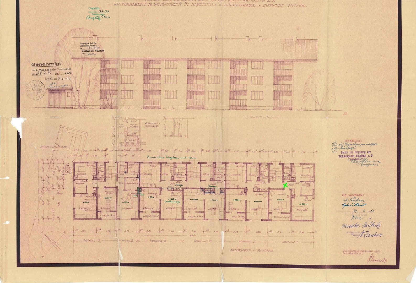 Prodej bytu 3+1 56 m², Albrecht-Dürer-Str. 4b, Bayreuth, Bavorsko Prodej bytu 3+1 56 m², Albrecht-Dürer-Str. 4b, Bayreuth, Bavorsko