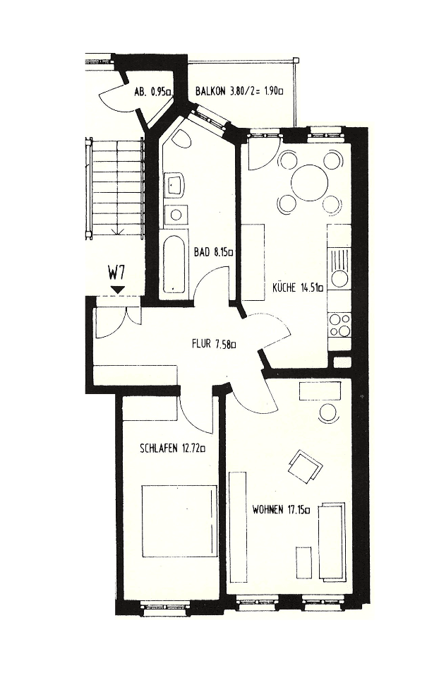 Prodej bytu 2+1 63 m², Sommerfelder Straße 9, Leipzig, Sasko Prodej bytu 2+1 63 m², Sommerfelder Straße 9, Leipzig, Sasko