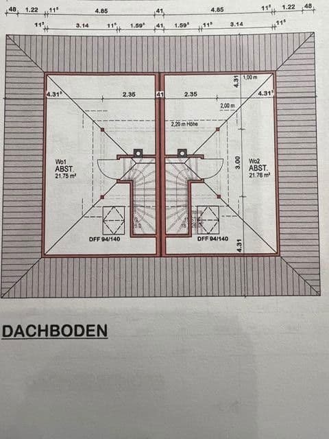 Pronájem domu 145 m², pozemek 290 m², Auf dem Mesch 14 A, Salzbergen, Dolní Sasko Pronájem domu 145 m², pozemek 290 m², Auf dem Mesch 14 A, Salzbergen, Dolní Sasko