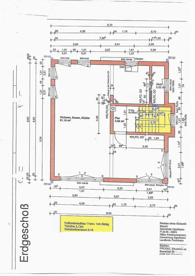 Prodej domu 198 m², pozemek 680 m², Egloffstein, Bavorsko Prodej domu 198 m², pozemek 680 m², Egloffstein, Bavorsko