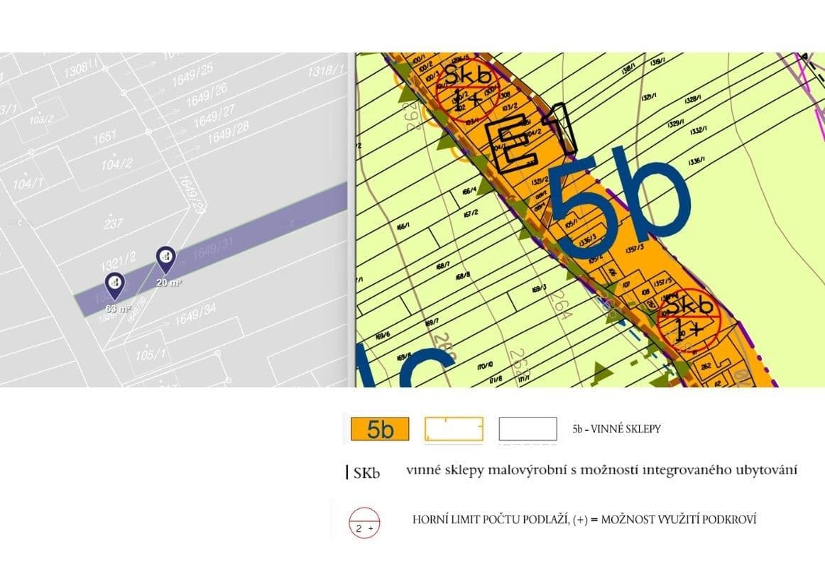 Prodej pozemku 625 m², Hýsly, Jihomoravský kraj Prodej pozemku 625 m², Hýsly, Jihomoravský kraj