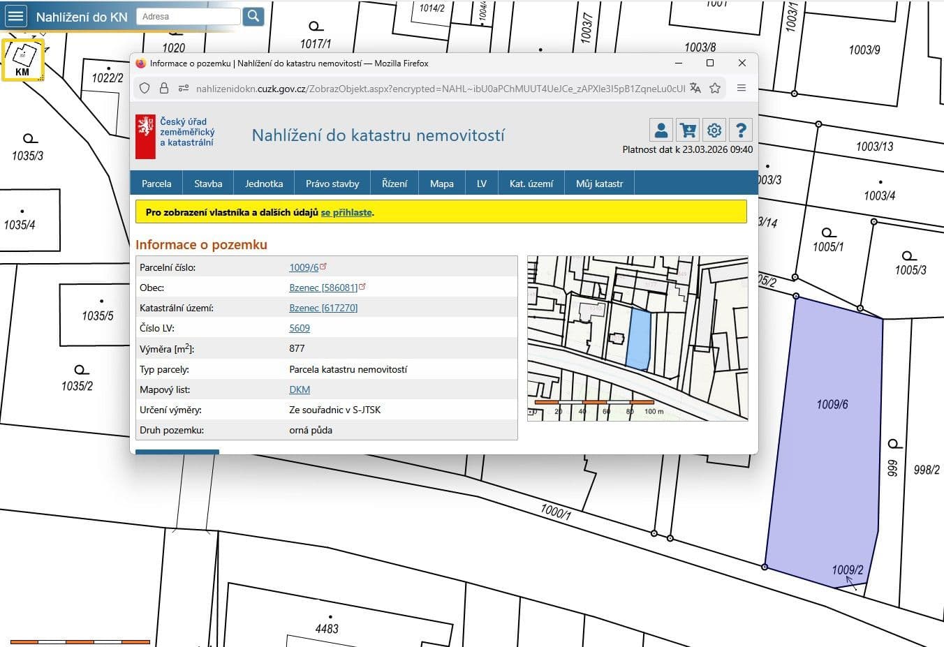 Prodej pozemku 877 m², K. Klostermanna, Bzenec, Jihomoravský kraj Prodej pozemku 877 m², K. Klostermanna, Bzenec, Jihomoravský kraj