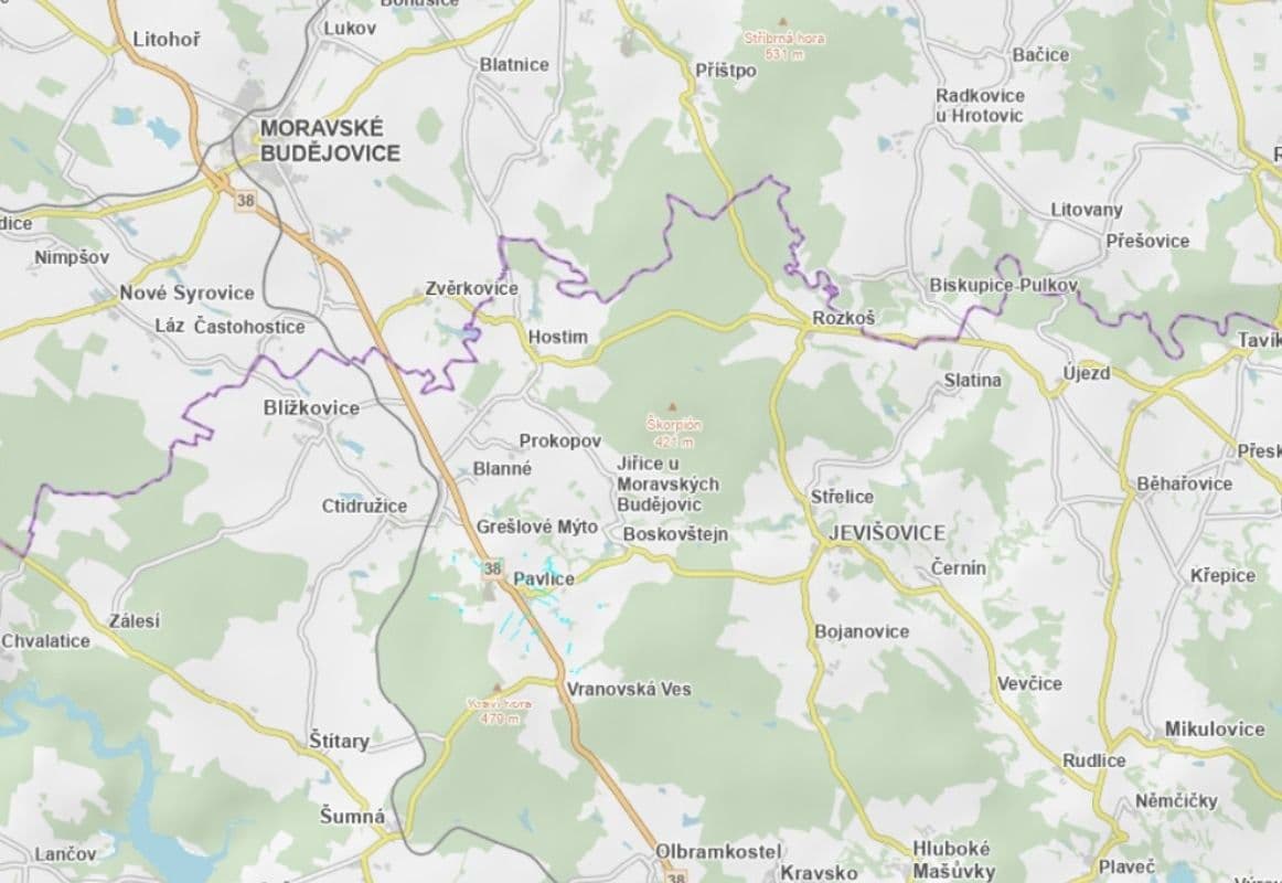 Prodej pozemku 34.003 m², Pavlice, Jihomoravský kraj Prodej pozemku 34.003 m², Pavlice, Jihomoravský kraj