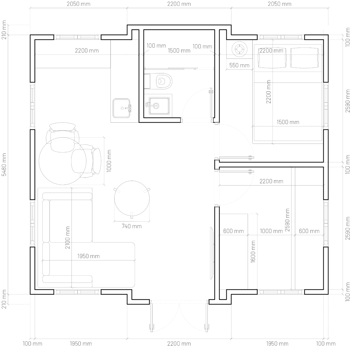 Prodej domu 37 m², pozemek 37 m², Žatčany, Jihomoravský kraj Prodej domu 37 m², pozemek 37 m², Žatčany, Jihomoravský kraj