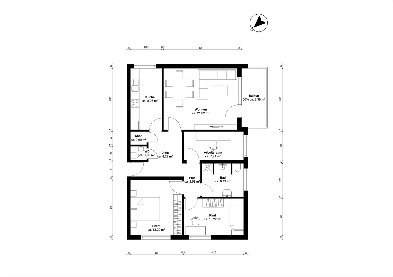 Prodej bytu 3+kk 82 m², Olfen, Severní Porýní-Vestfálsko Prodej bytu 3+kk 82 m², Olfen, Severní Porýní-Vestfálsko