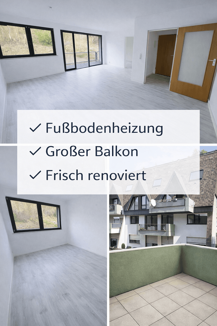 Pronájem bytu 2+kk 60 m², Hüttemeisterstraße 15, Lüdenscheid, Severní Porýní-Vestfálsko Pronájem bytu 2+kk 60 m², Hüttemeisterstraße 15, Lüdenscheid, Severní Porýní-Vestfálsko