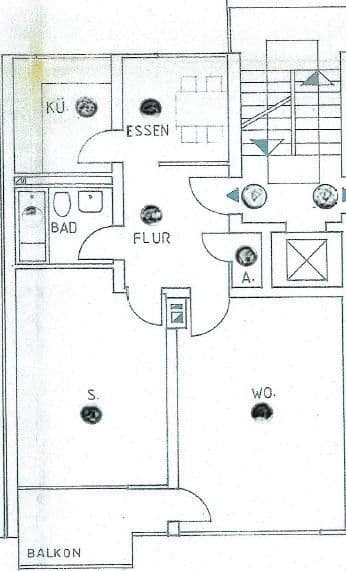 Pronájem bytu 2+kk 64 m², Wuppertal, Severní Porýní-Vestfálsko Pronájem bytu 2+kk 64 m², Wuppertal, Severní Porýní-Vestfálsko
