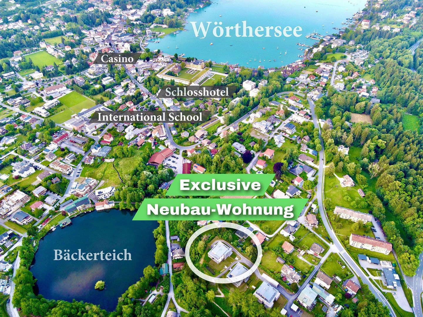 Prodej bytu 2+1 49 m², Hauptmann-Eglseer-Straße 9, Velden am Wörthersee, Korutany Prodej bytu 2+1 49 m², Hauptmann-Eglseer-Straße 9, Velden am Wörthersee, Korutany