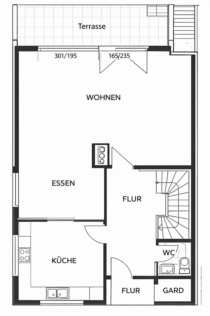Prodej domu 135 m², pozemek 500 m², Martinusweg 24a, Bedburg-Hau, Severní Porýní-Vestfálsko Prodej domu 135 m², pozemek 500 m², Martinusweg 24a, Bedburg-Hau, Severní Porýní-Vestfálsko