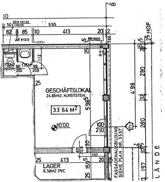 Pronájem kanceláře 34 m², Spittelauer Lände 9, Wien, Wien Pronájem kanceláře 34 m², Spittelauer Lände 9, Wien, Wien