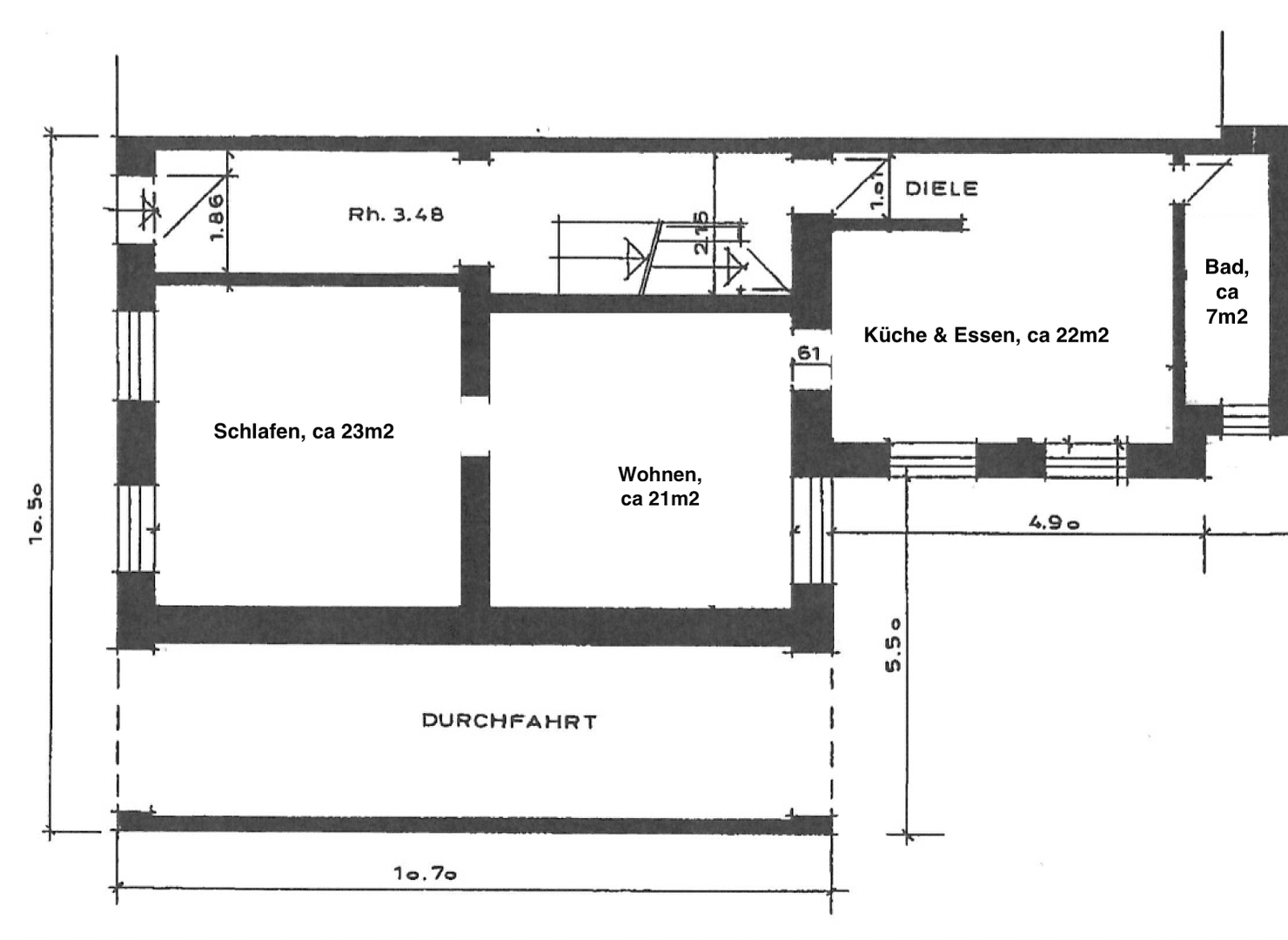 Pronájem bytu 2+kk 73 m², Viersener Straße 72, Mönchengladbach, Severní Porýní-Vestfálsko Pronájem bytu 2+kk 73 m², Viersener Straße 72, Mönchengladbach, Severní Porýní-Vestfálsko