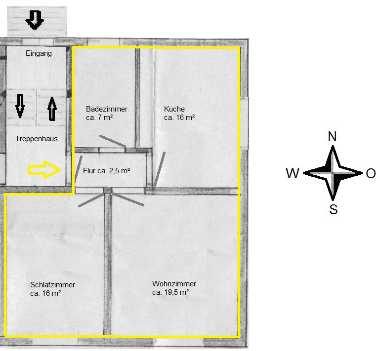 Pronájem bytu 2+1 61 m², Köln, Severní Porýní-Vestfálsko Pronájem bytu 2+1 61 m², Köln, Severní Porýní-Vestfálsko
