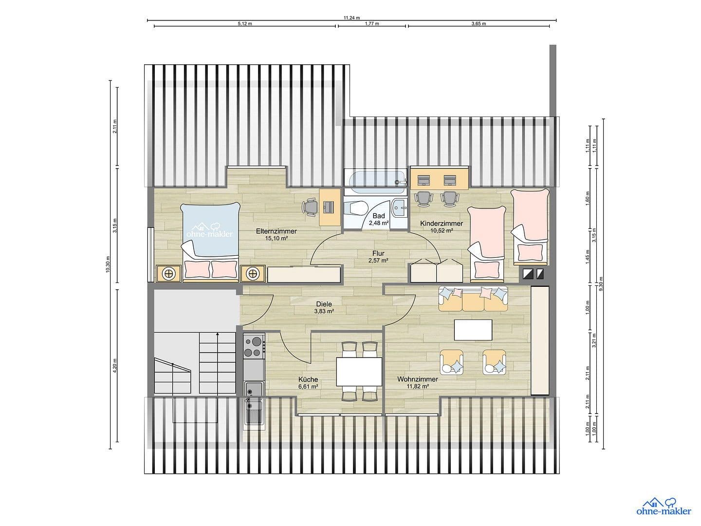 Prodej domu 272 m², pozemek 470 m², Kornblumenstr. 10, Mannheim, Bádensko-Württembersko Prodej domu 272 m², pozemek 470 m², Kornblumenstr. 10, Mannheim, Bádensko-Württembersko