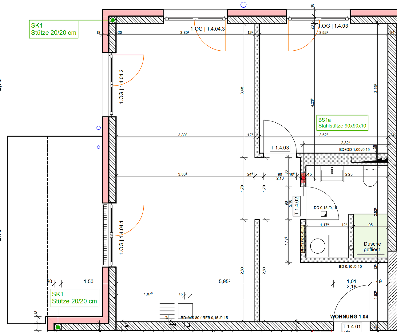 Pronájem bytu 2+1 67 m², Scheckertstrasse 2, Zell am Main, Bavorsko Pronájem bytu 2+1 67 m², Scheckertstrasse 2, Zell am Main, Bavorsko