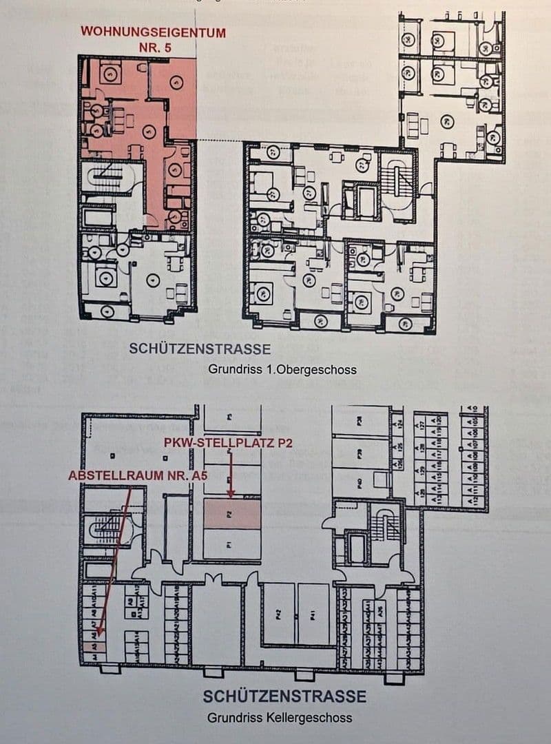 Pronájem bytu 3+1 80 m², Schützenstraße 41, Berlin Mitte, Berlín Pronájem bytu 3+1 80 m², Schützenstraße 41, Berlin Mitte, Berlín