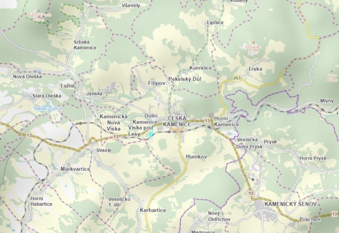 Prodej pozemku 23.221 m², Česká Kamenice, Ústecký kraj Prodej pozemku 23.221 m², Česká Kamenice, Ústecký kraj