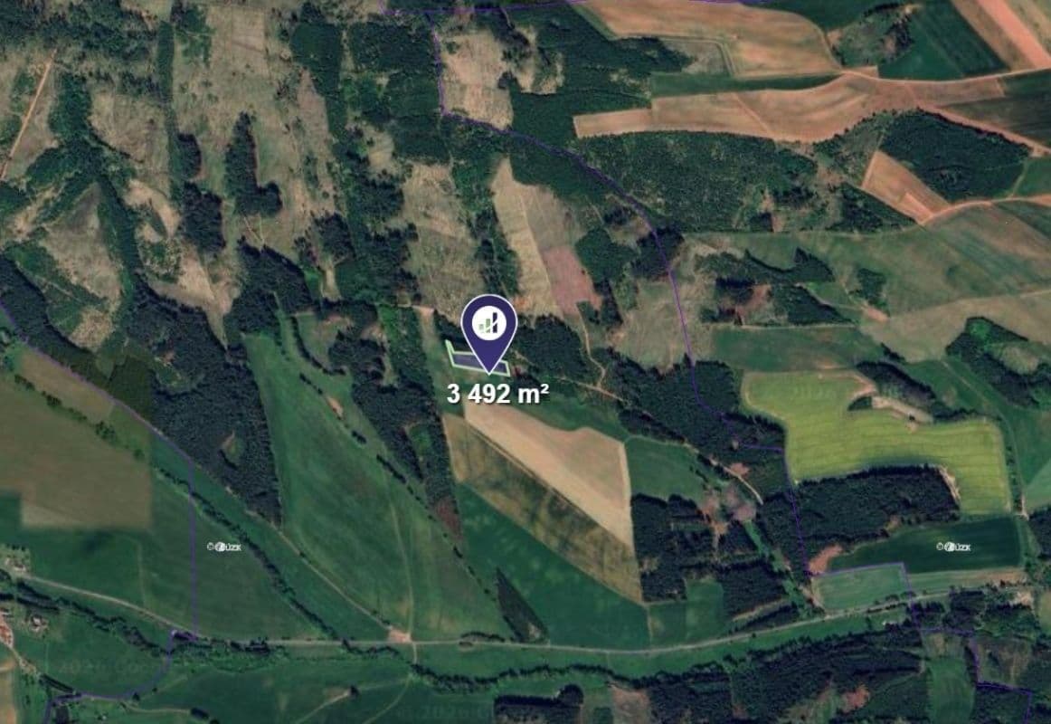 Prodej pozemku 3.492 m², Čistá u Horek, Liberecký kraj Prodej pozemku 3.492 m², Čistá u Horek, Liberecký kraj
