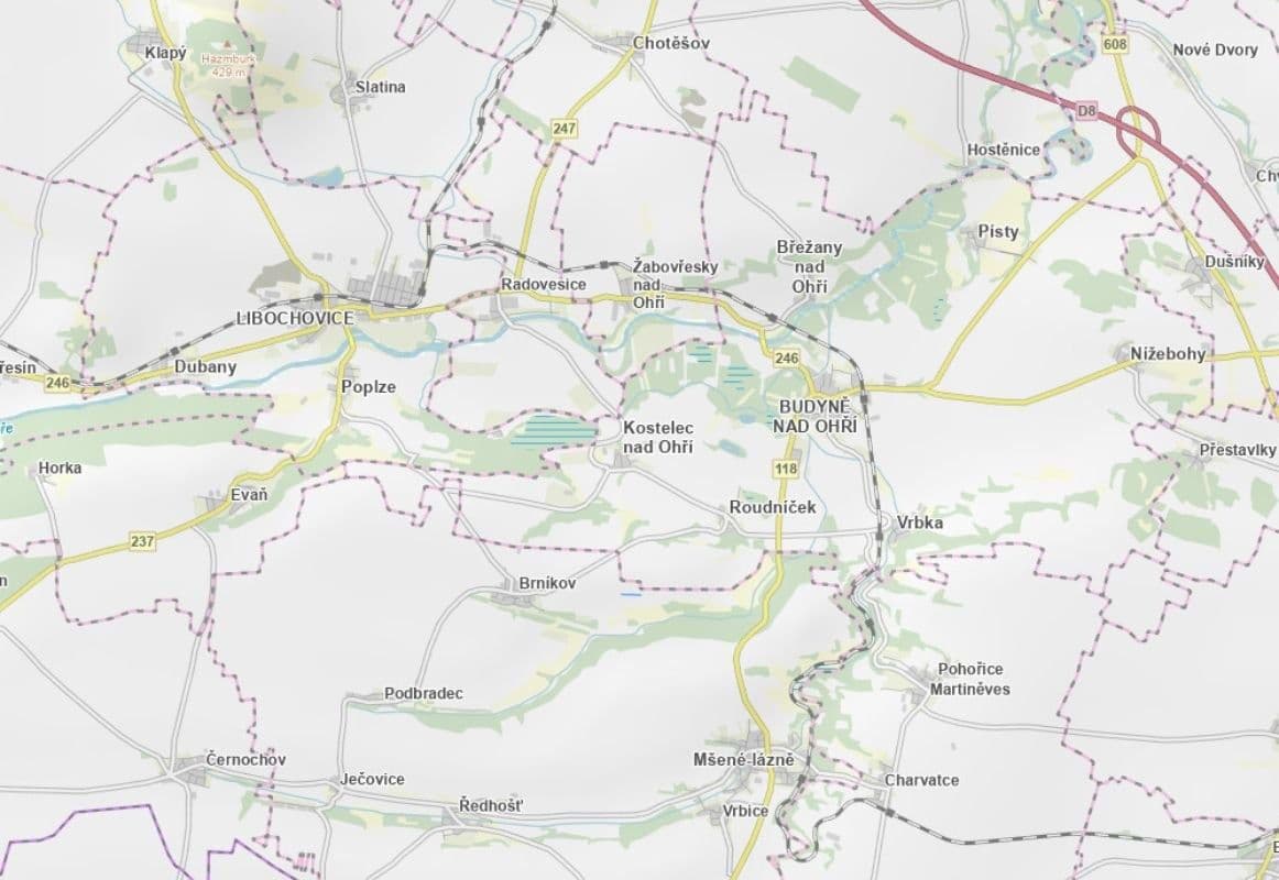 Prodej pozemku 477 m², Mšené-lázně, Ústecký kraj Prodej pozemku 477 m², Mšené-lázně, Ústecký kraj